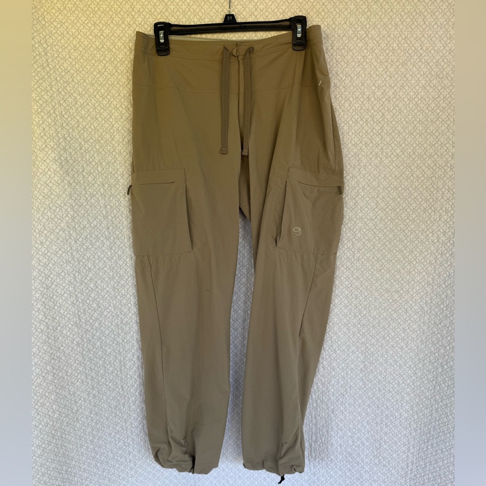 Mountain Hardware 10 Nylon/Elastan Hiking Sport Travel Pants Stretch relaxed